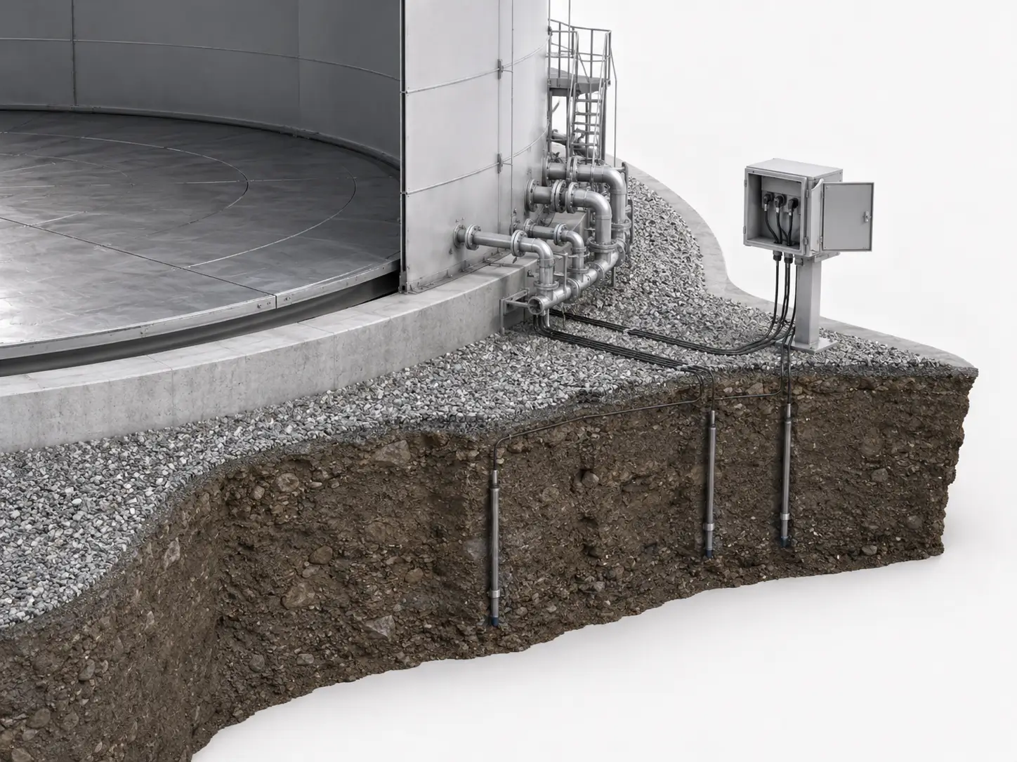 Reference Electrode / Monitoring Plan for tank bottom anode selection