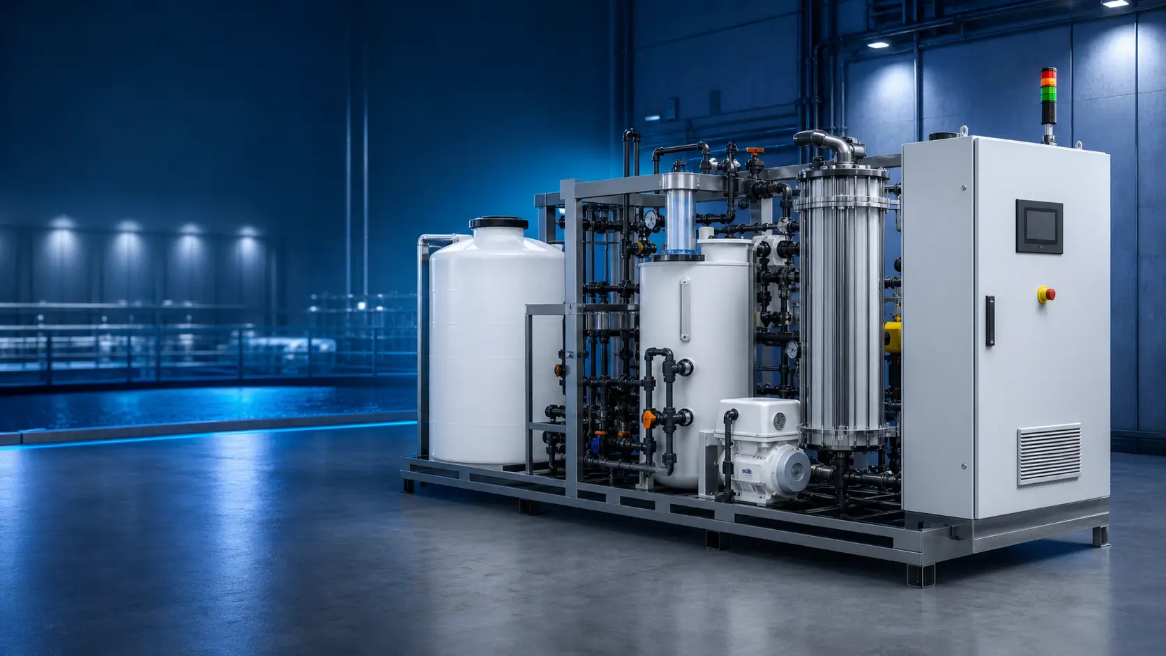 Skid-Mounted Sodium Hypochlorite Generator System