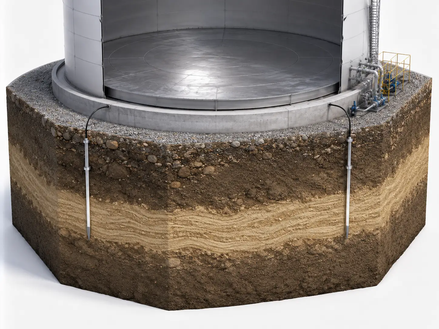 Soil / Sand Resistivity for tank bottom anode selection