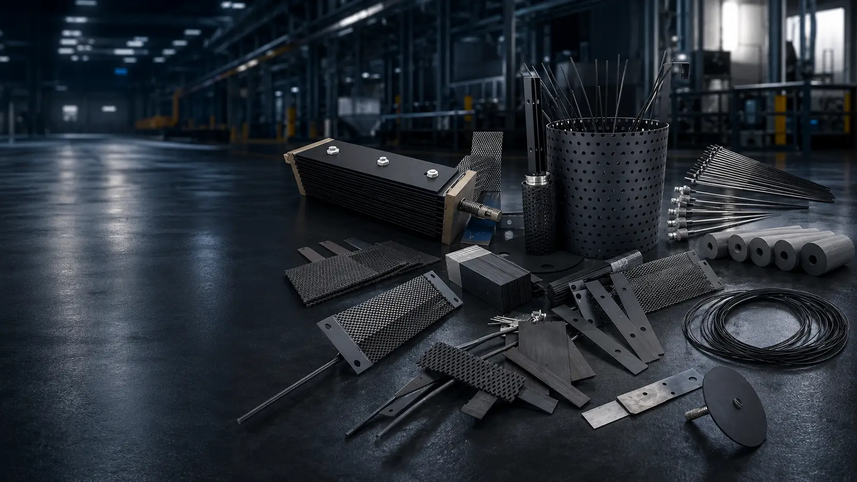 Multiple Titanium Anode Forms - Mesh, Plate, Tube, Basket, Custom Assemblies
