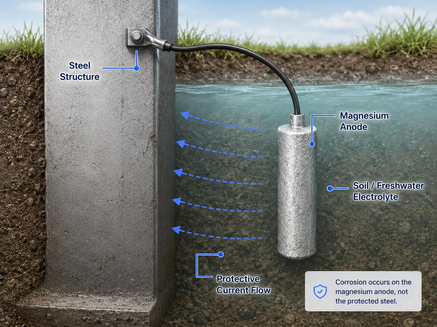 Magnesium Sacrificial Anodes