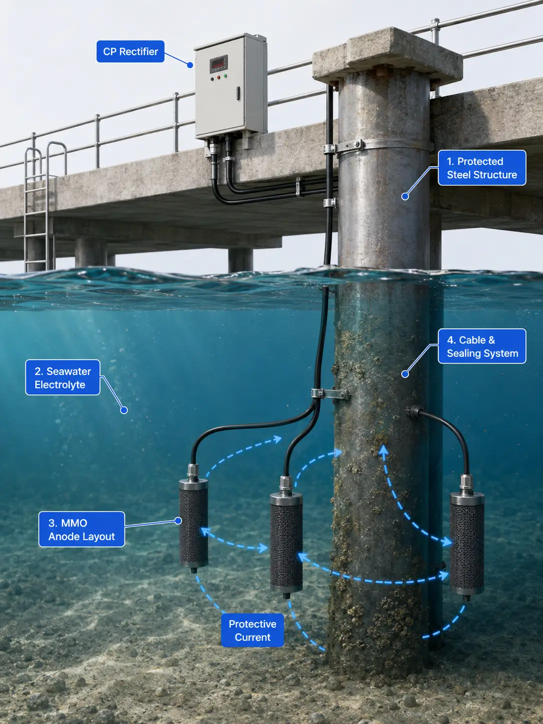 Marine ICCP Protection