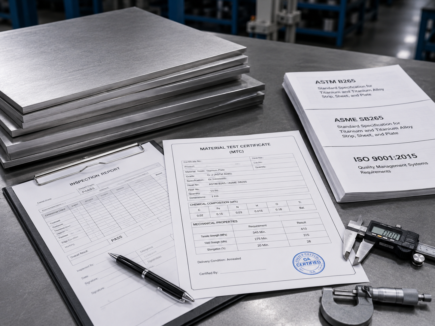 Titanium Standards and Documents