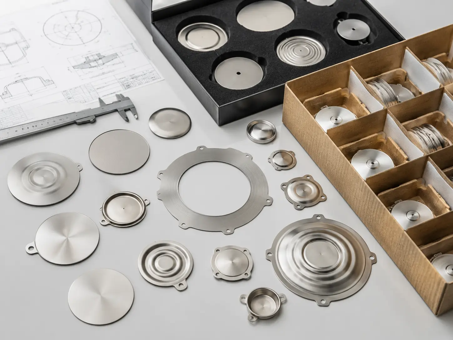 Custom OEM Titanium Diaphragm Projects