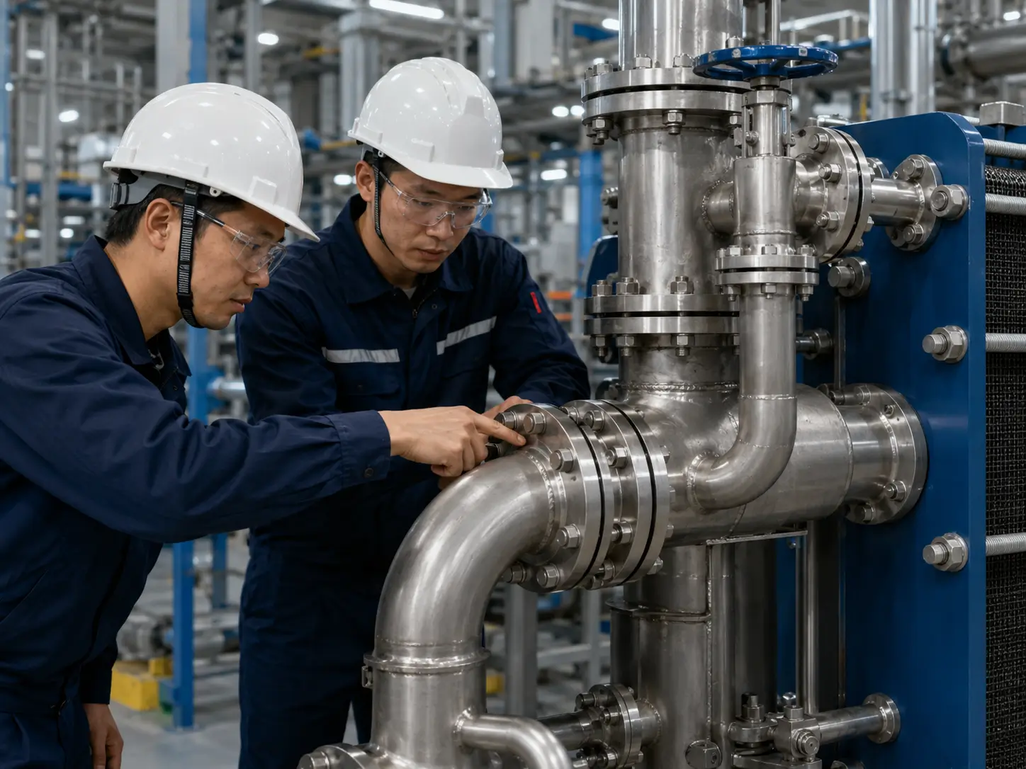 Heat Exchanger, Pump & Valve Assemblies