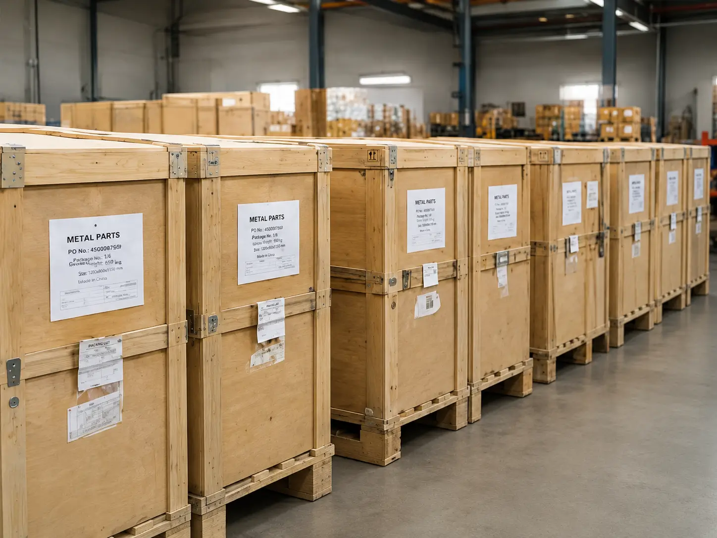 Titanium Packing and Delivery