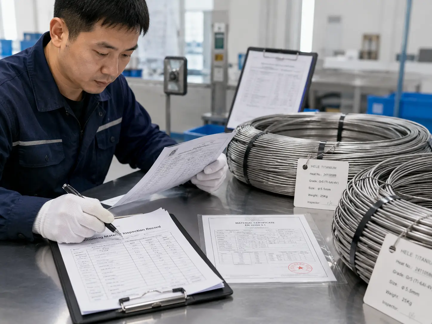 Material Certificate / MTC