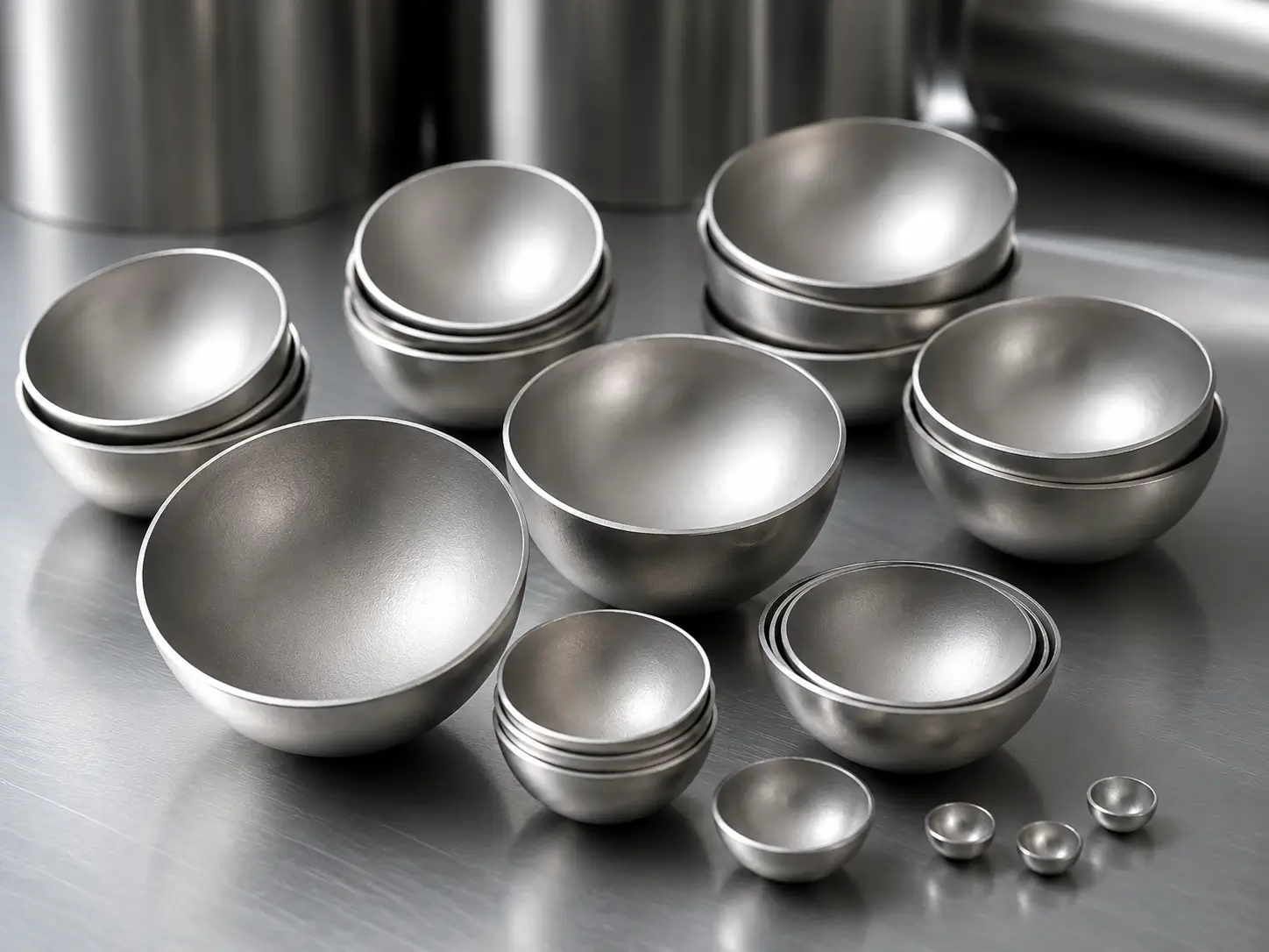 Titanium Hemispheres