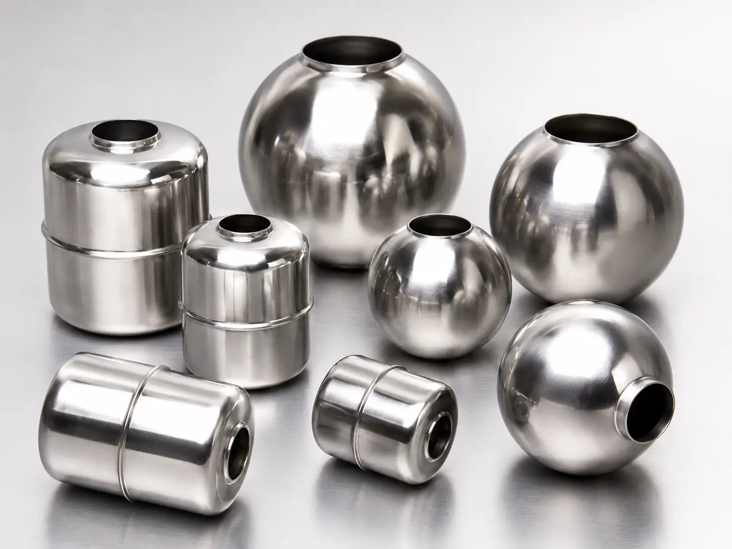 Custom Titanium Spherical Components