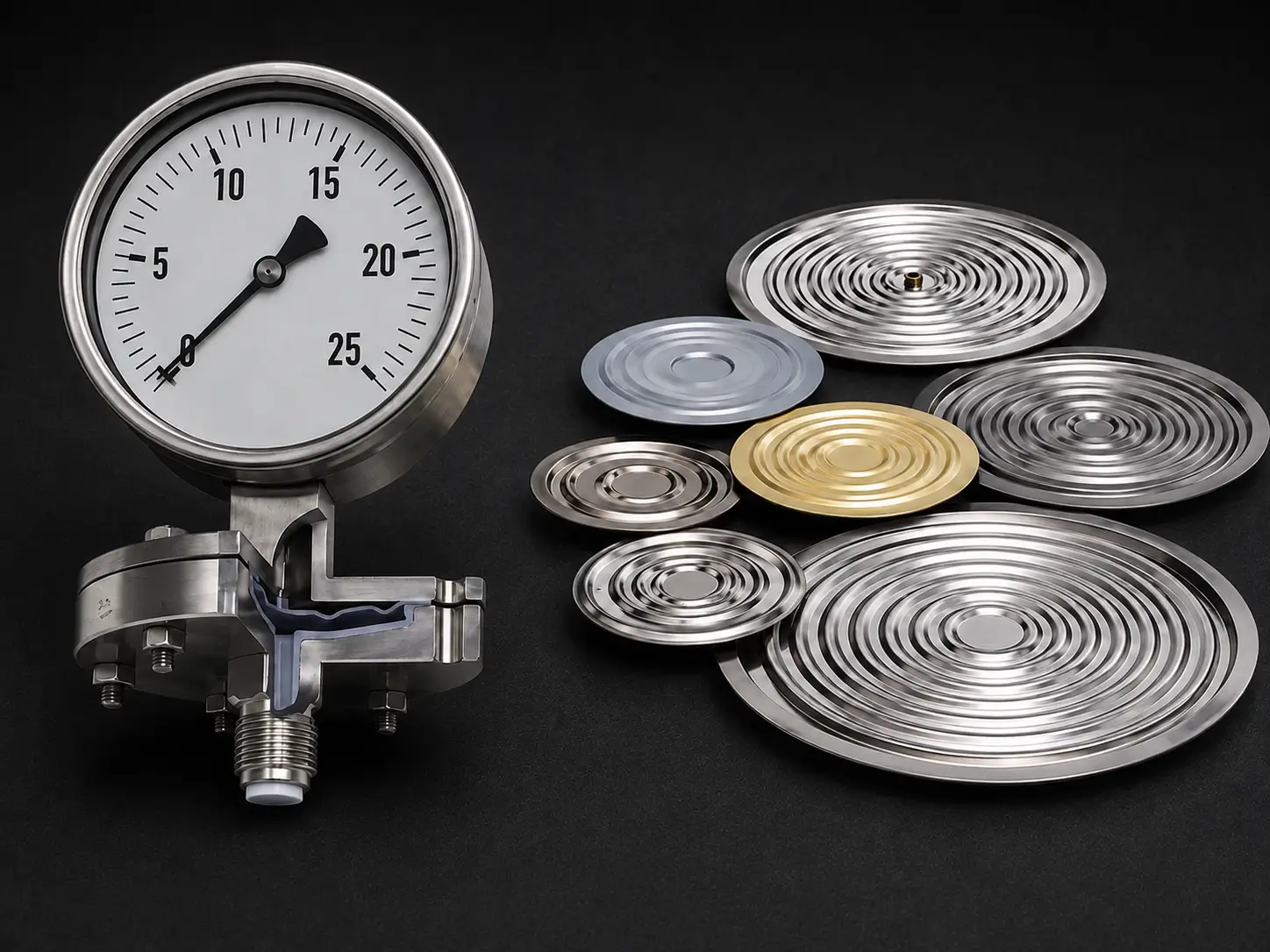 Titanium Pressure Diaphragms