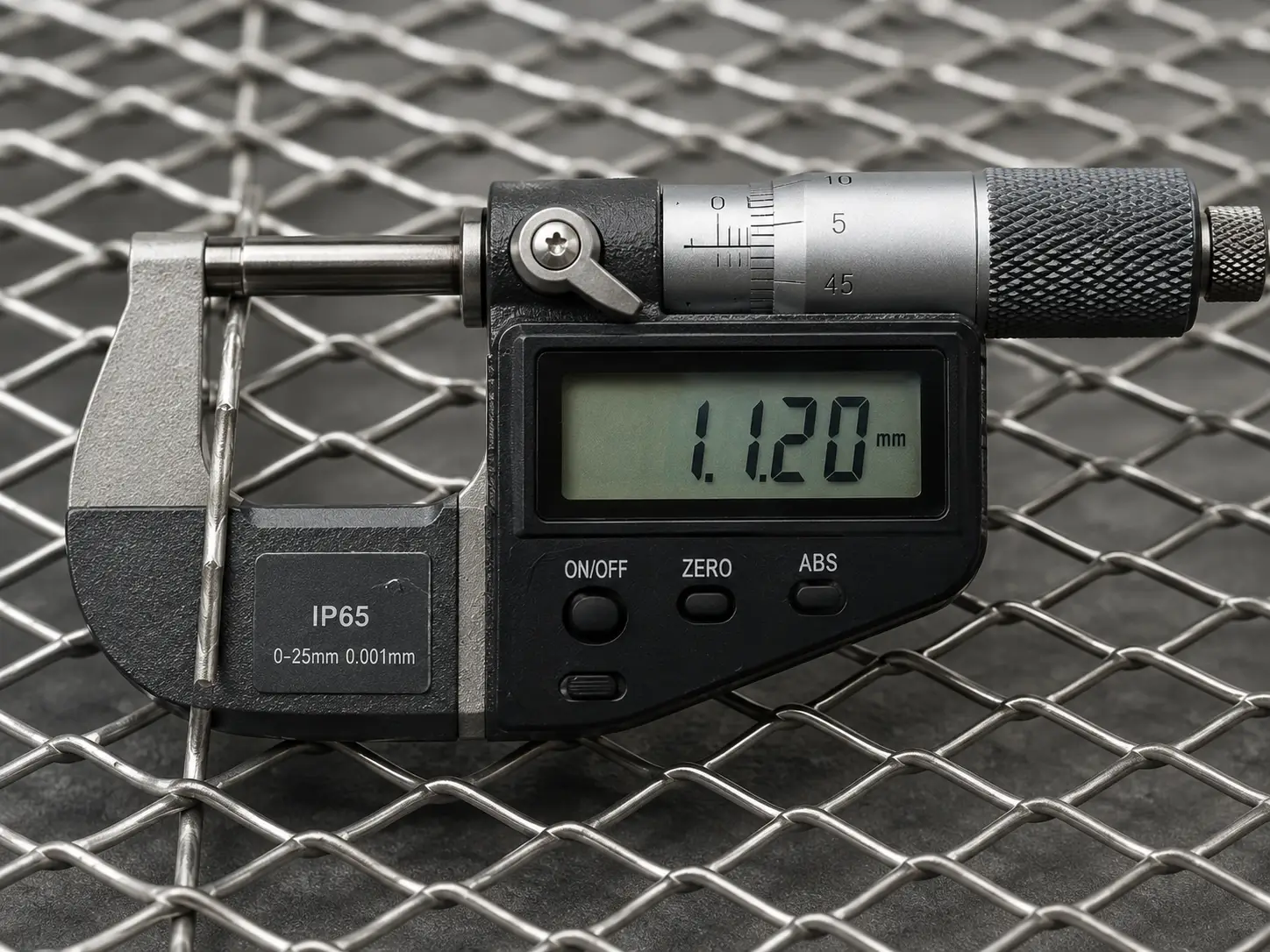 Wire Diameter / Strand Width Check
