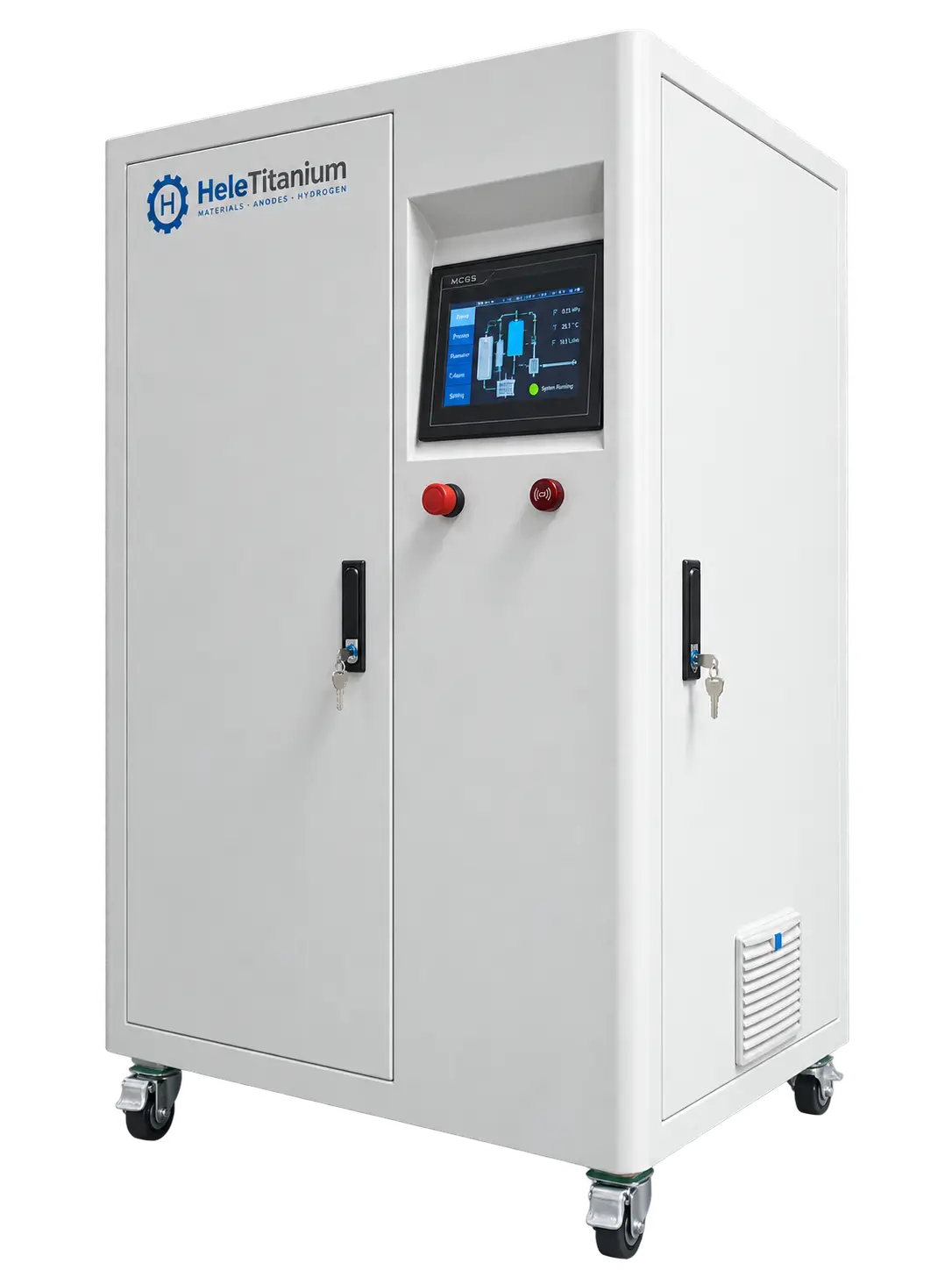 0.5–1 Nm³/h Compact PEM Electrolyzer System