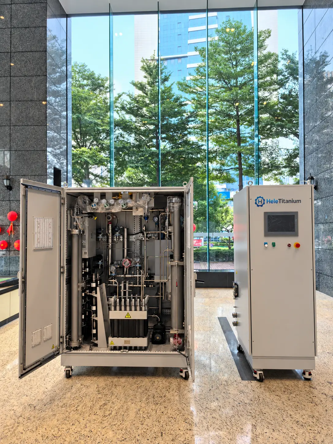 2–5 Nm³/h Mid-Range PEM Electrolyzer