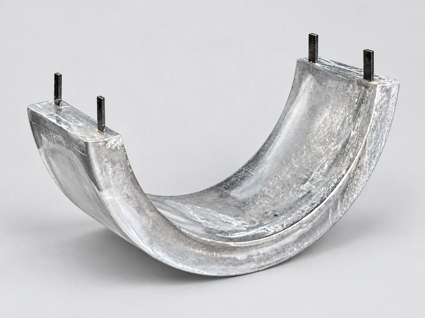 Bracelet Anodes with Steel Inserts