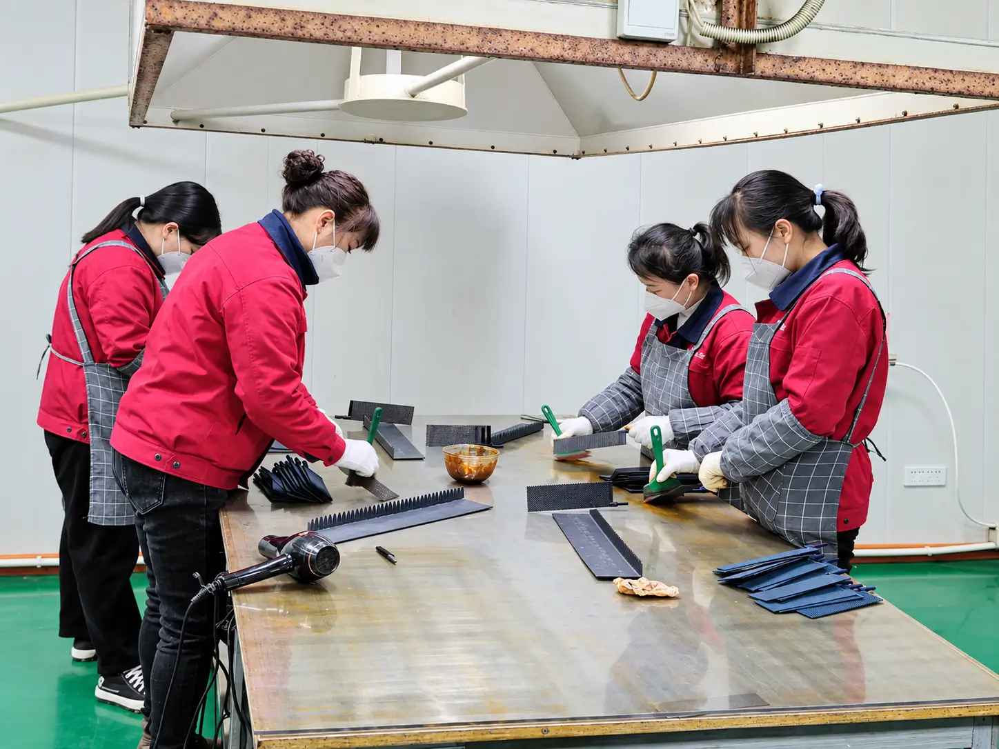 Titanium anode coating process control
