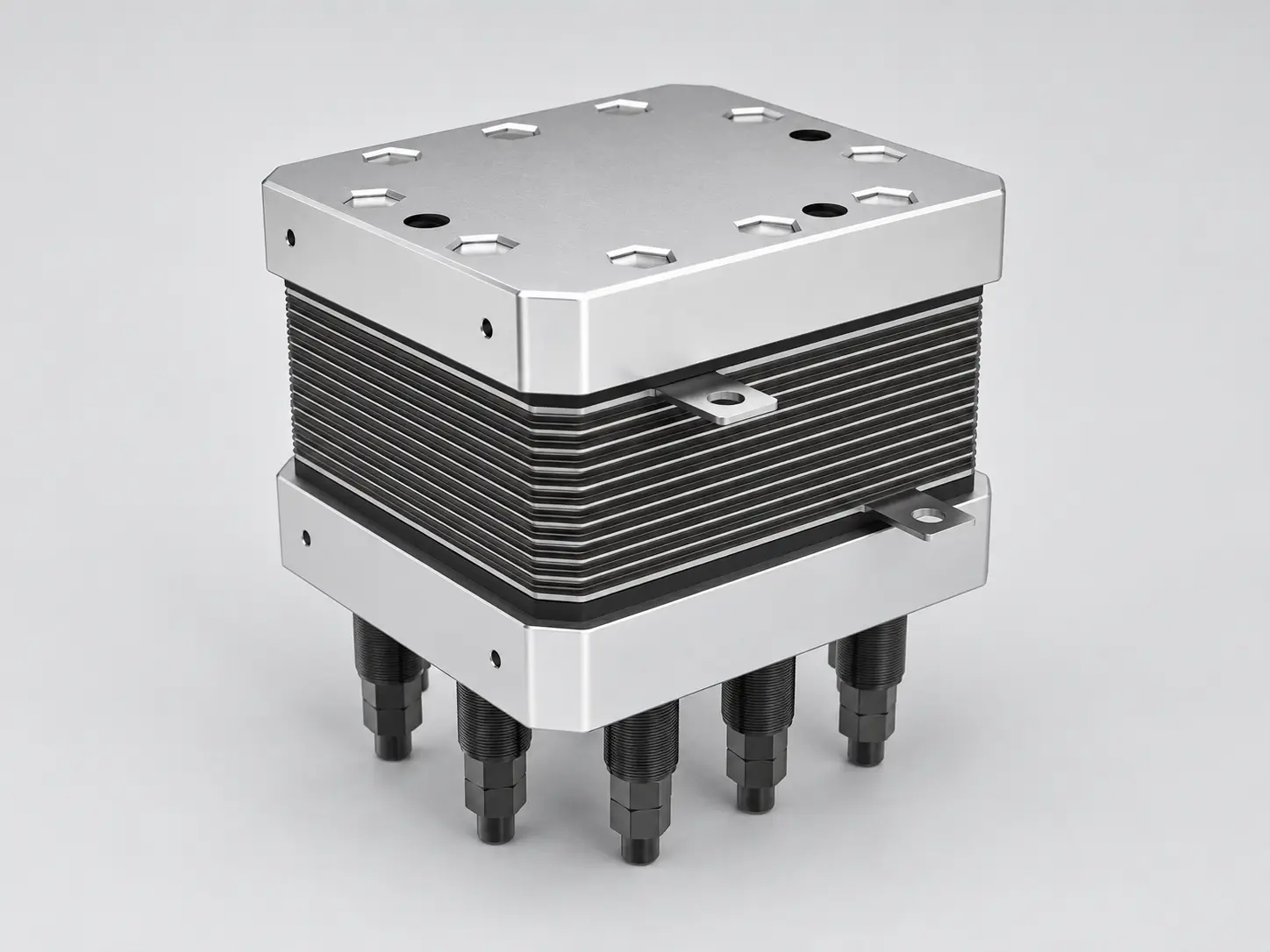 Compact PEM Electrolyzer Stack