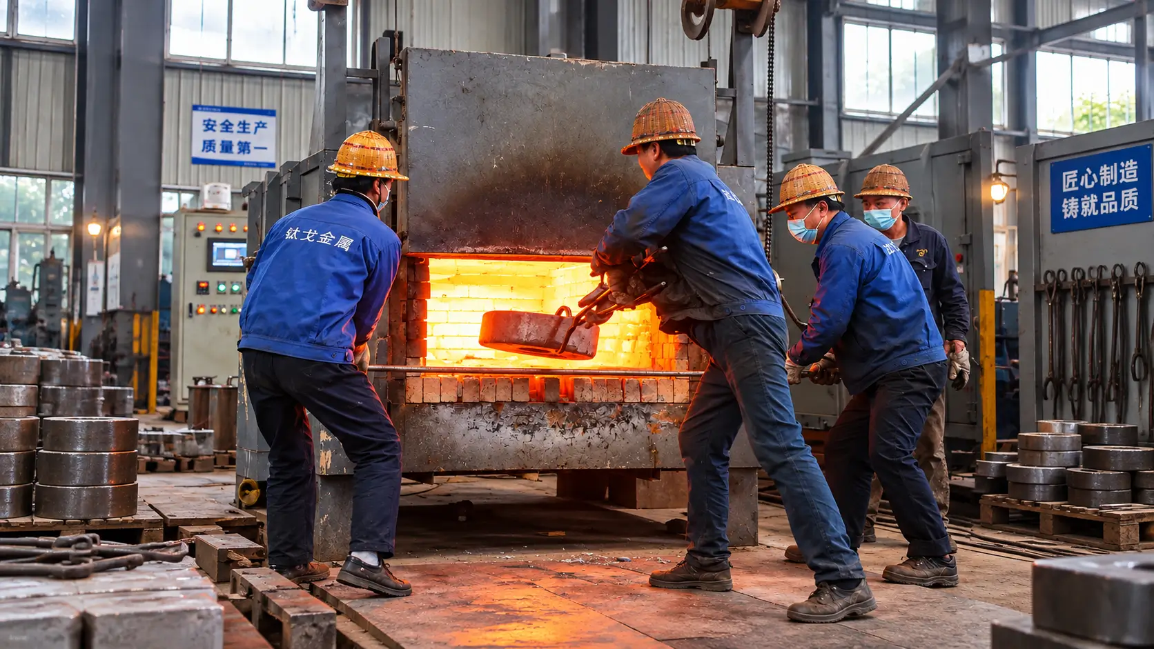 Titanium Forging Manufacturing