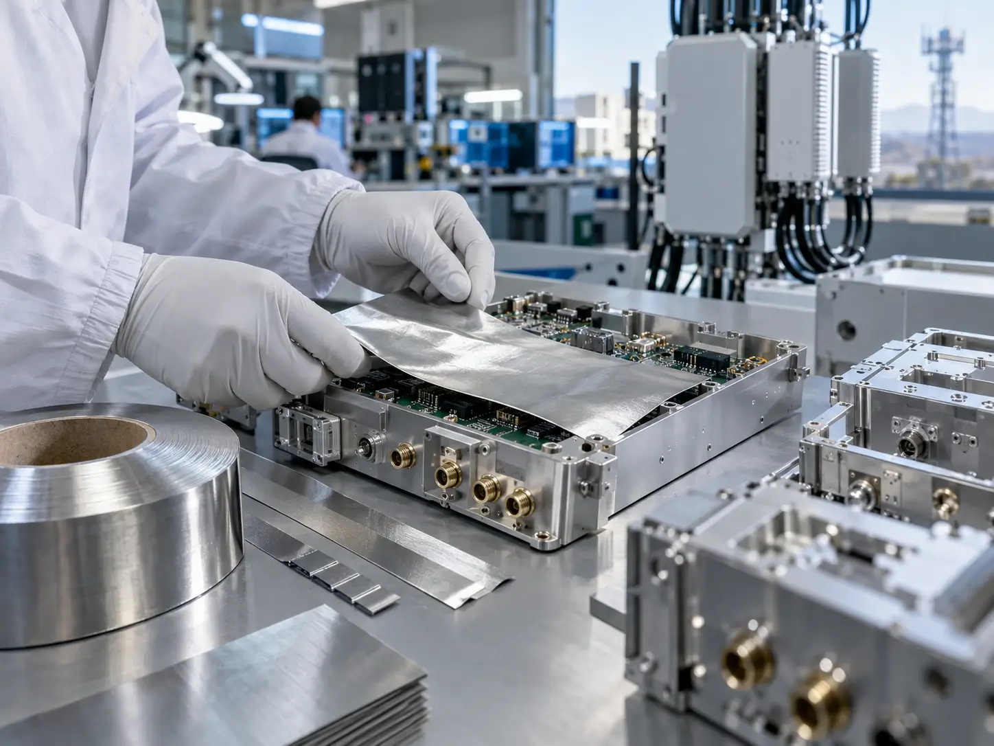 Electronics & Precision Processing titanium foil application