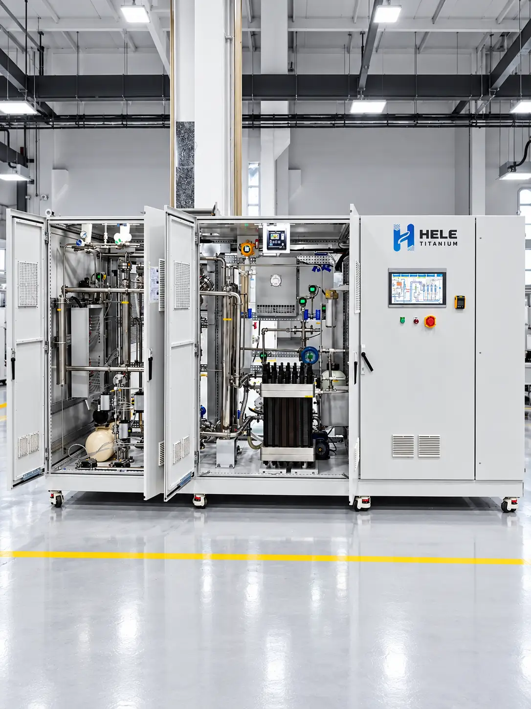 6–10 Nm³/h Industrial PEM Electrolyzer System