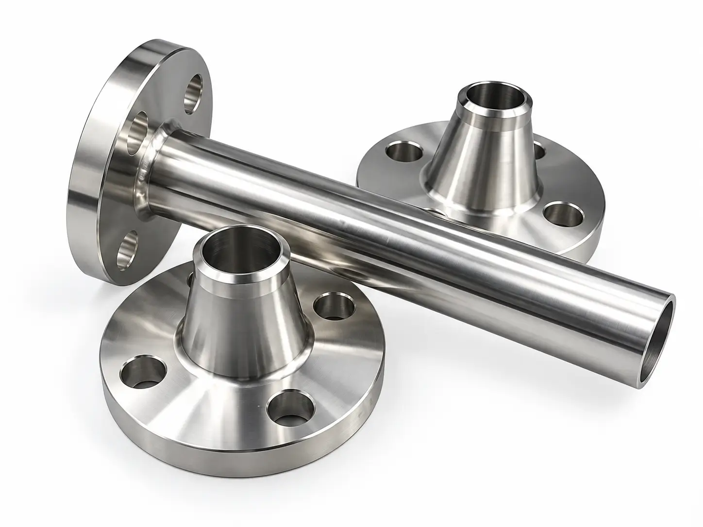 Long Weld Neck Titanium Flanges