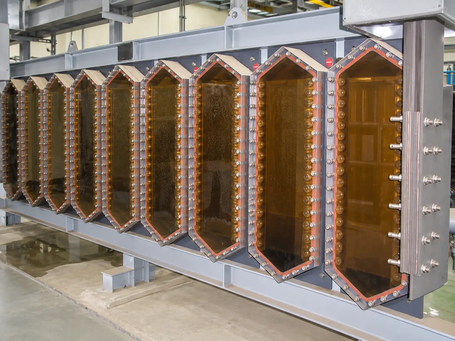 MESH Plate-Mesh Electrolytic Cell