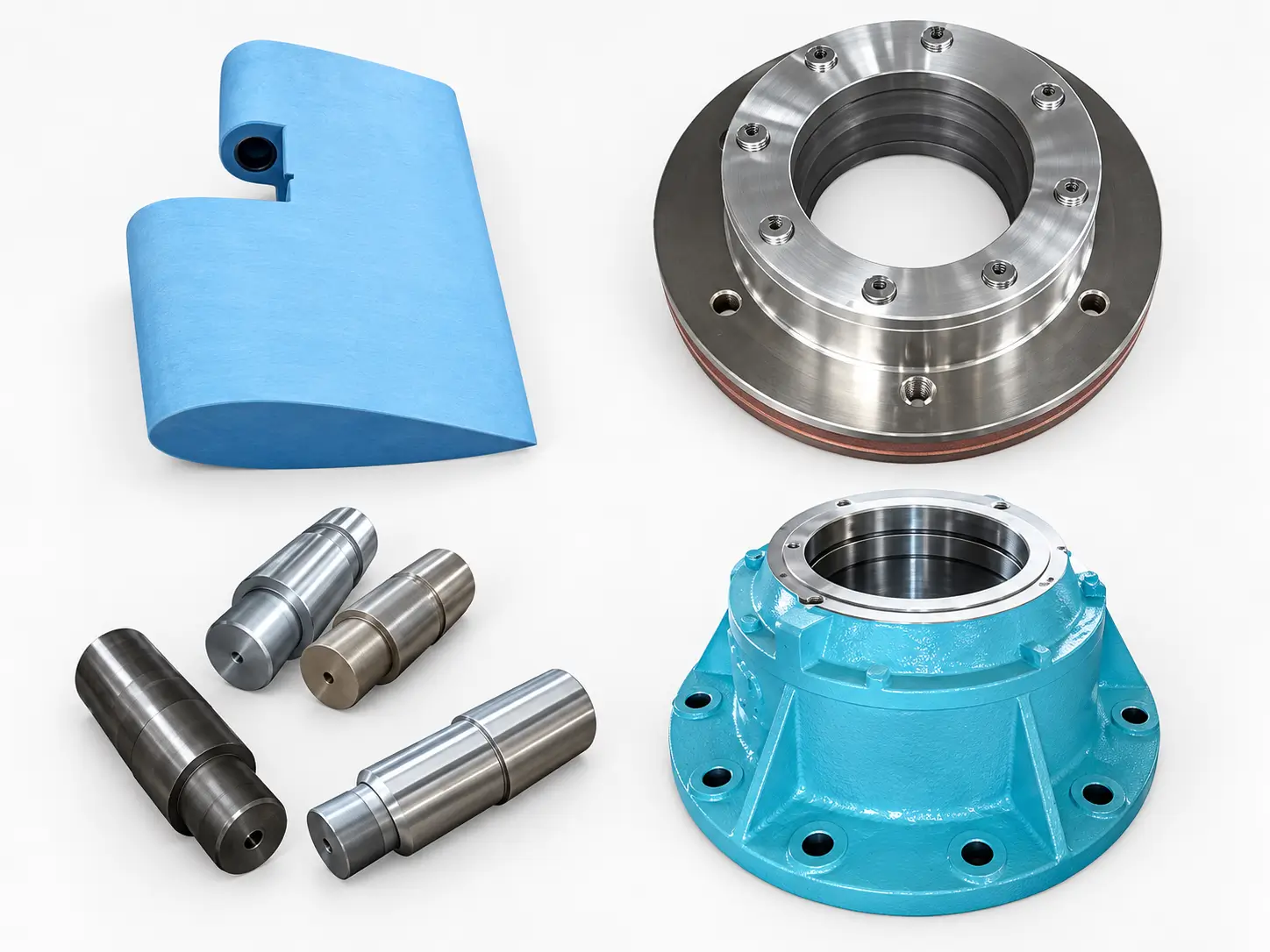 Marine & Offshore Equipment CNC titanium parts application