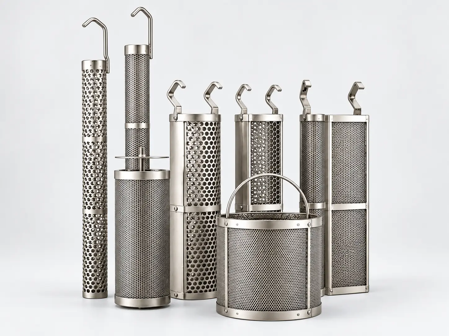Perforated Titanium Anode Baskets