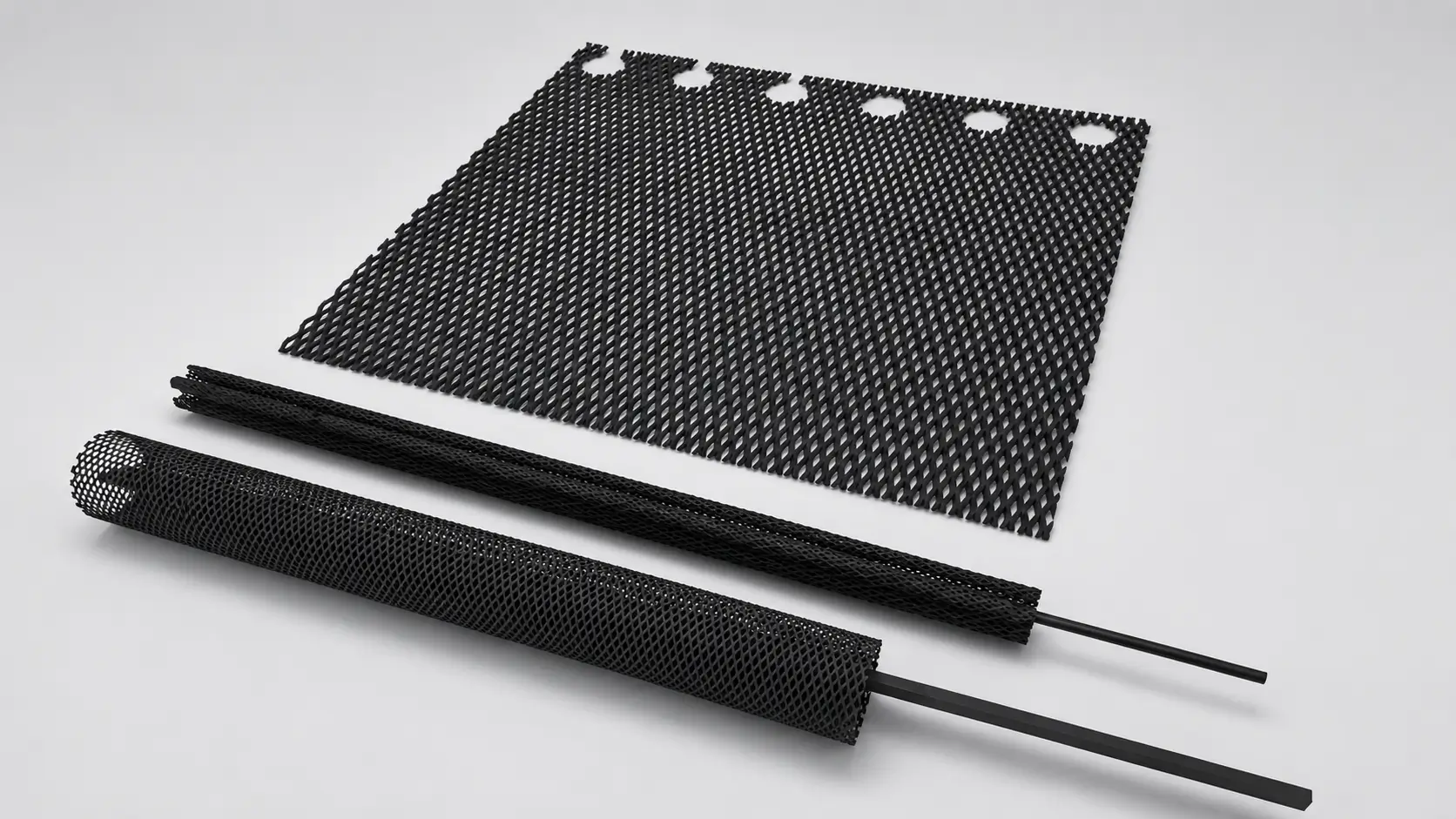 Ru-Ir Coated Titanium Mesh Anodes