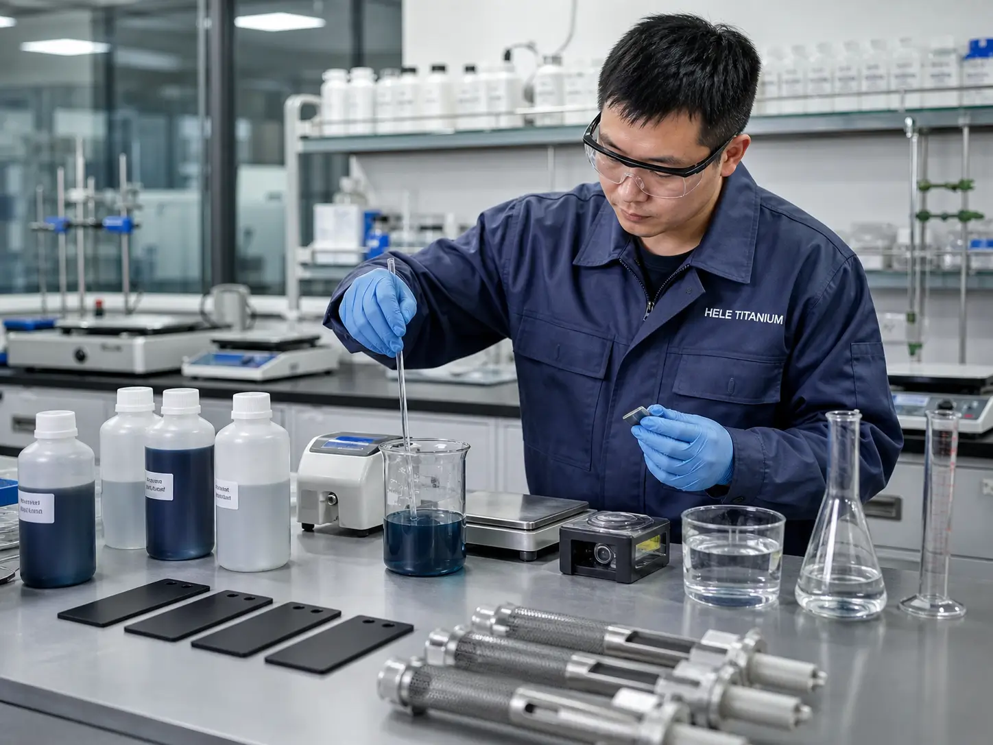 Ru-Ir Coating Preparation Station