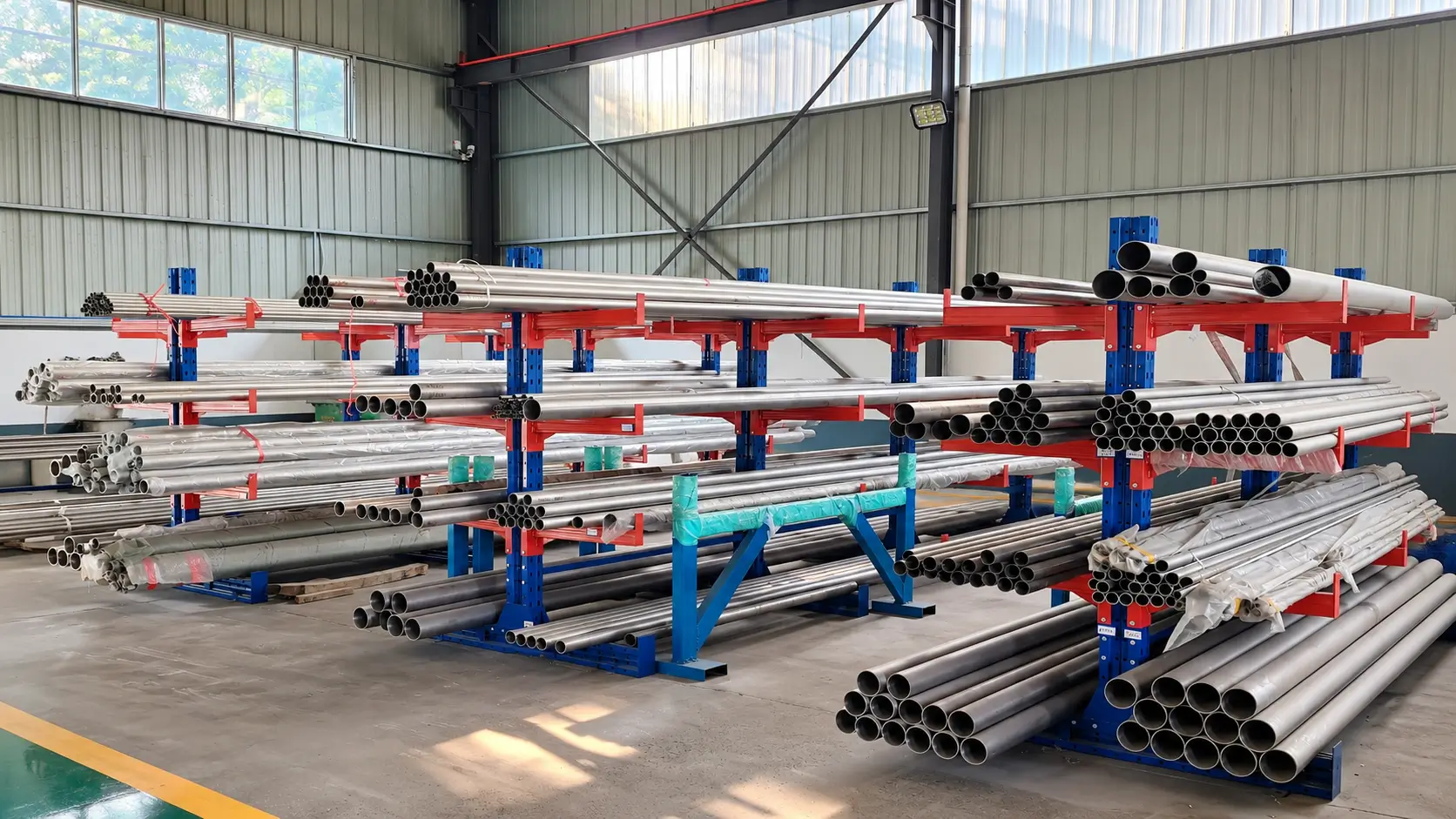 Titanium Tubes and Pipes Factory