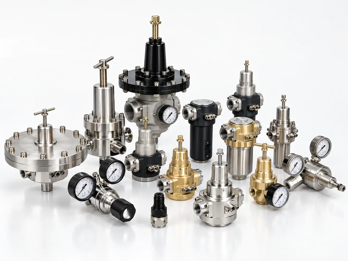 Titanium valve-ball components for flow control