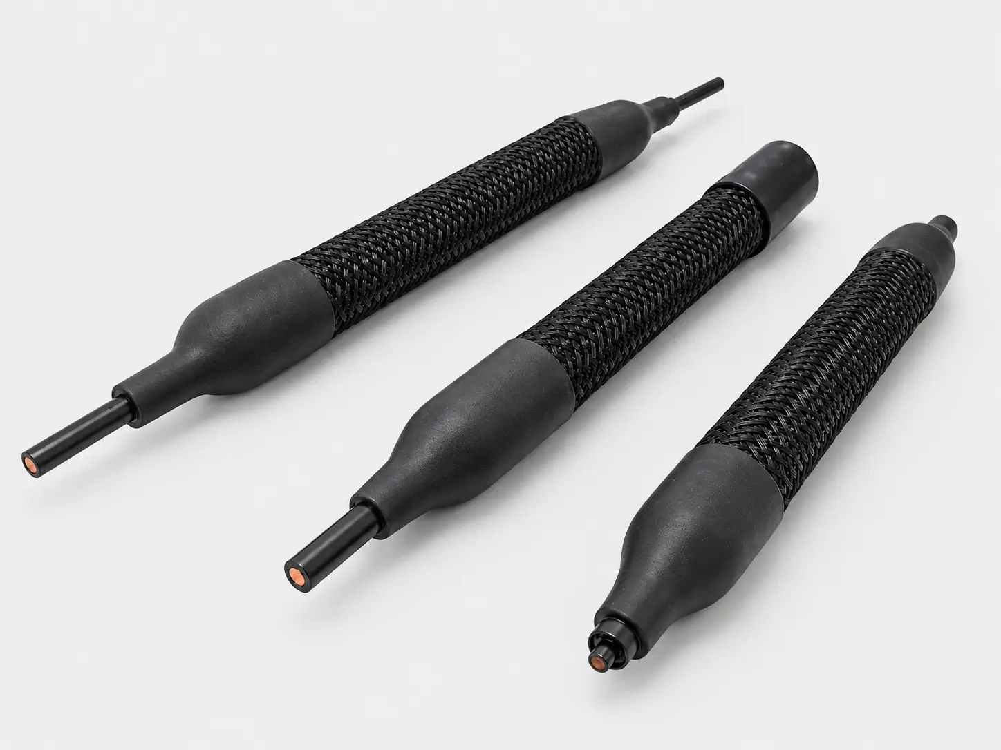 MMO linear anode structure with MMO titanium wire, copper conductor and coke breeze